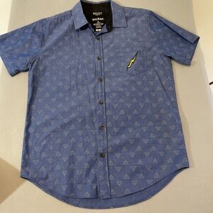 Harry Potter lunchbox short sleeve button-down Shirt size medium 2017 lightning